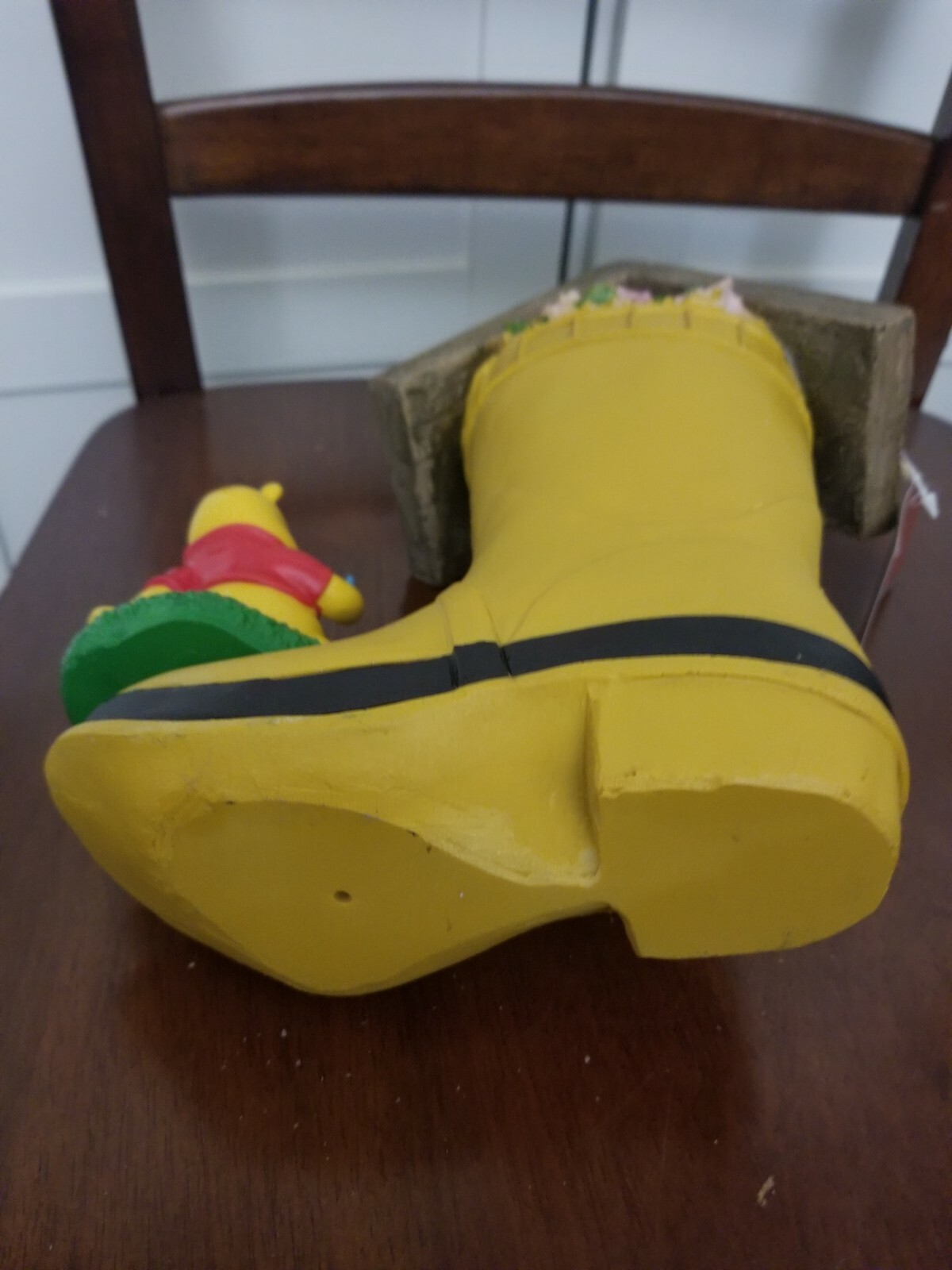 Disney inspired Winnie the Pooh & Piglet Bird house Birdhouse pooh bear boot