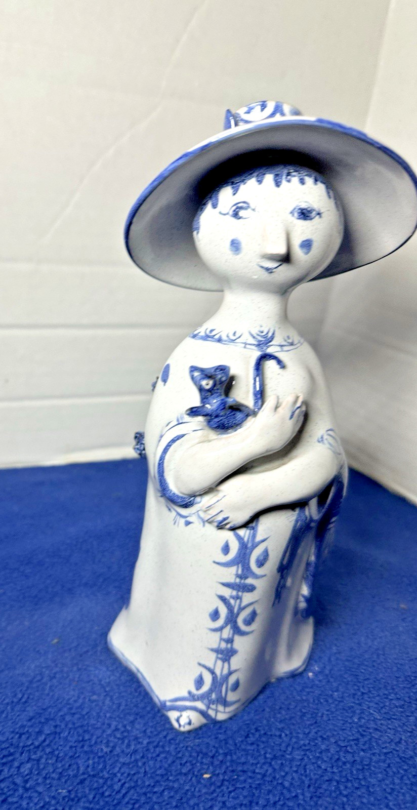 Rare 1957 Bjorn Winnblad Aunt Ella’s Cat Signed & Caricature Monogram 8.5″