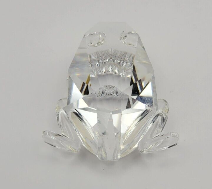 Swarovski Beauties of the Lake Prince Frog Clear Eyes 1984 Retired