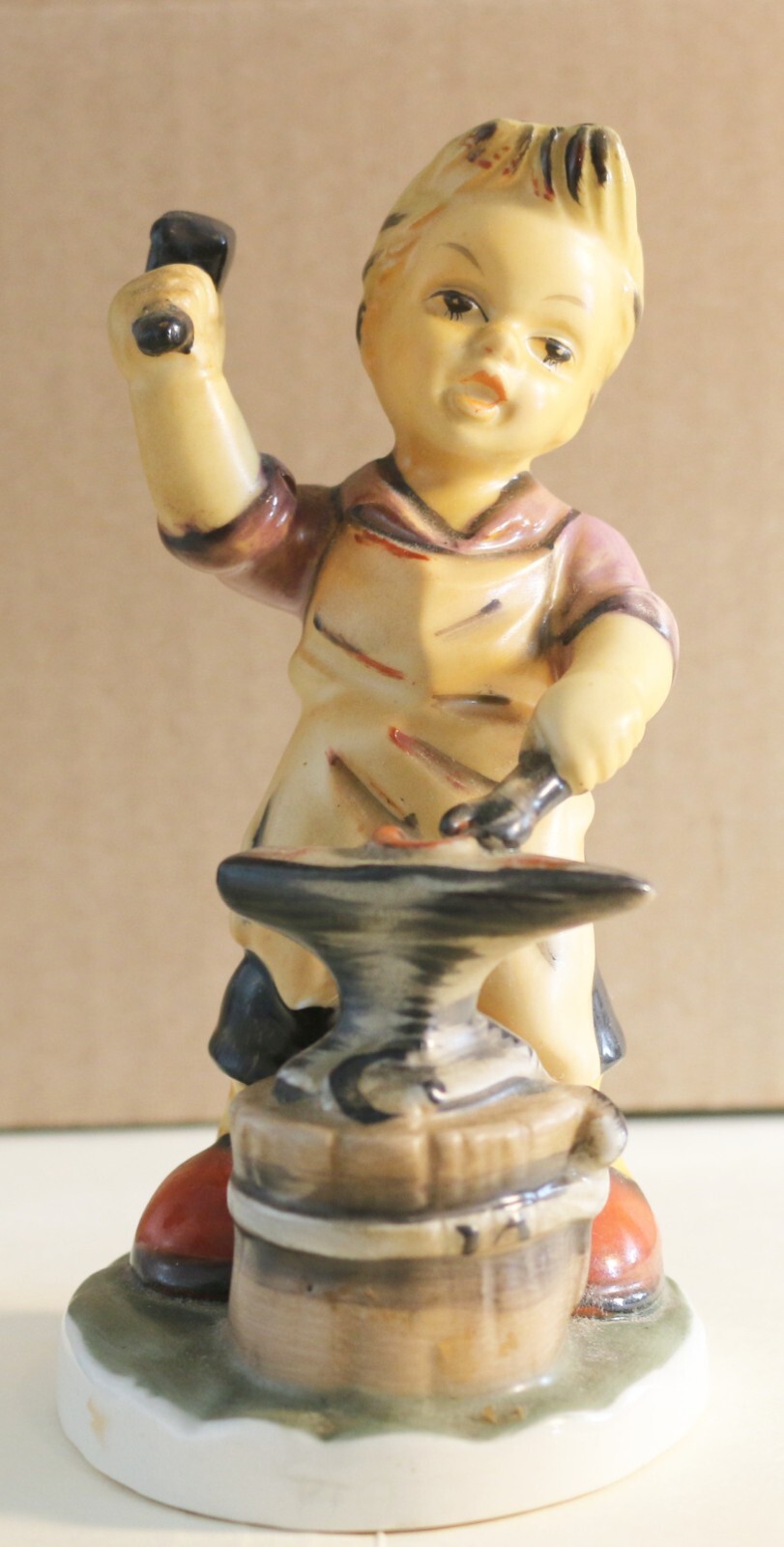 Blacksmith – Boy – Friedel – Figurine – 5 1/2 inches Tall – Germany