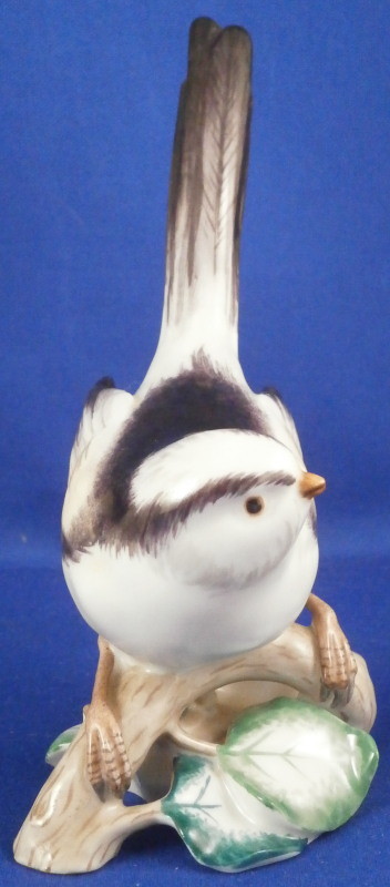Augarten Wien Porcelain Cute Bird Figurine Figure Porzellan Vogel Figur Vienna