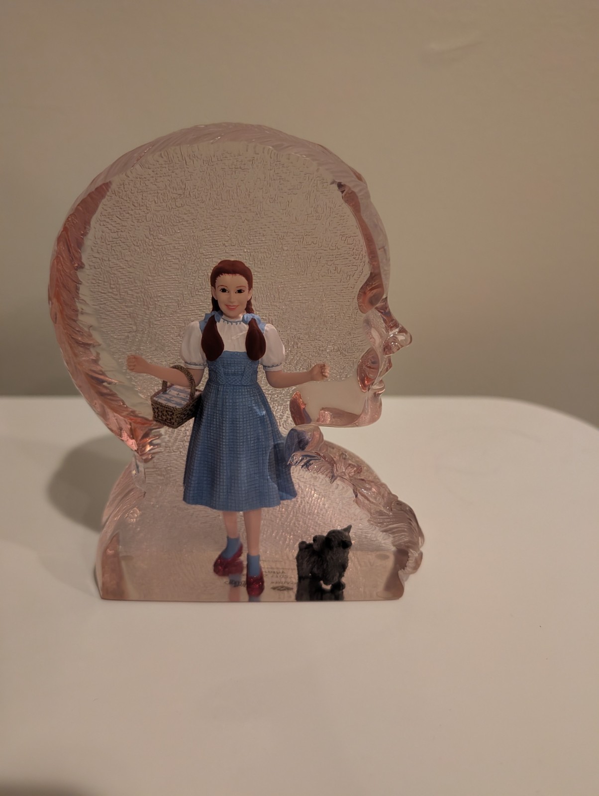 2005 Westland Giftware Wizard of Oz Item 17027 Dorothy & Toto Ruby Red Slippers