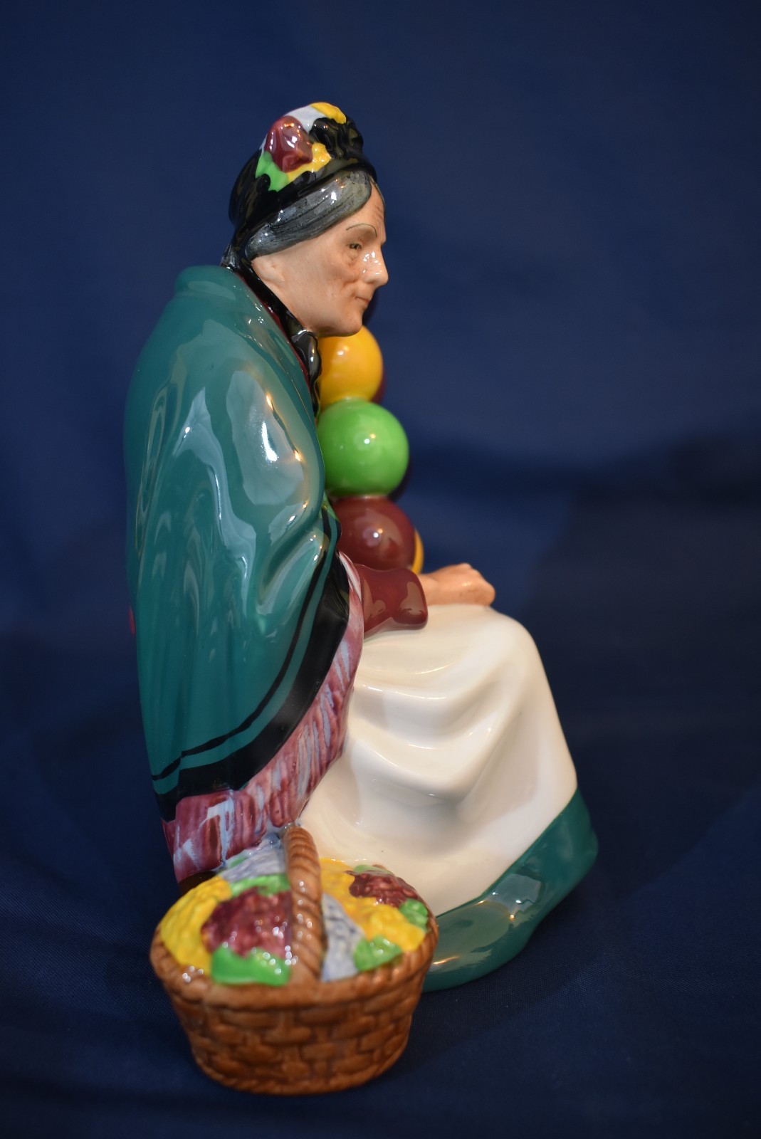 Royal Doulton The Old Balloon Seller & Balloon Man Pair HN1315 HN1954 Figurines