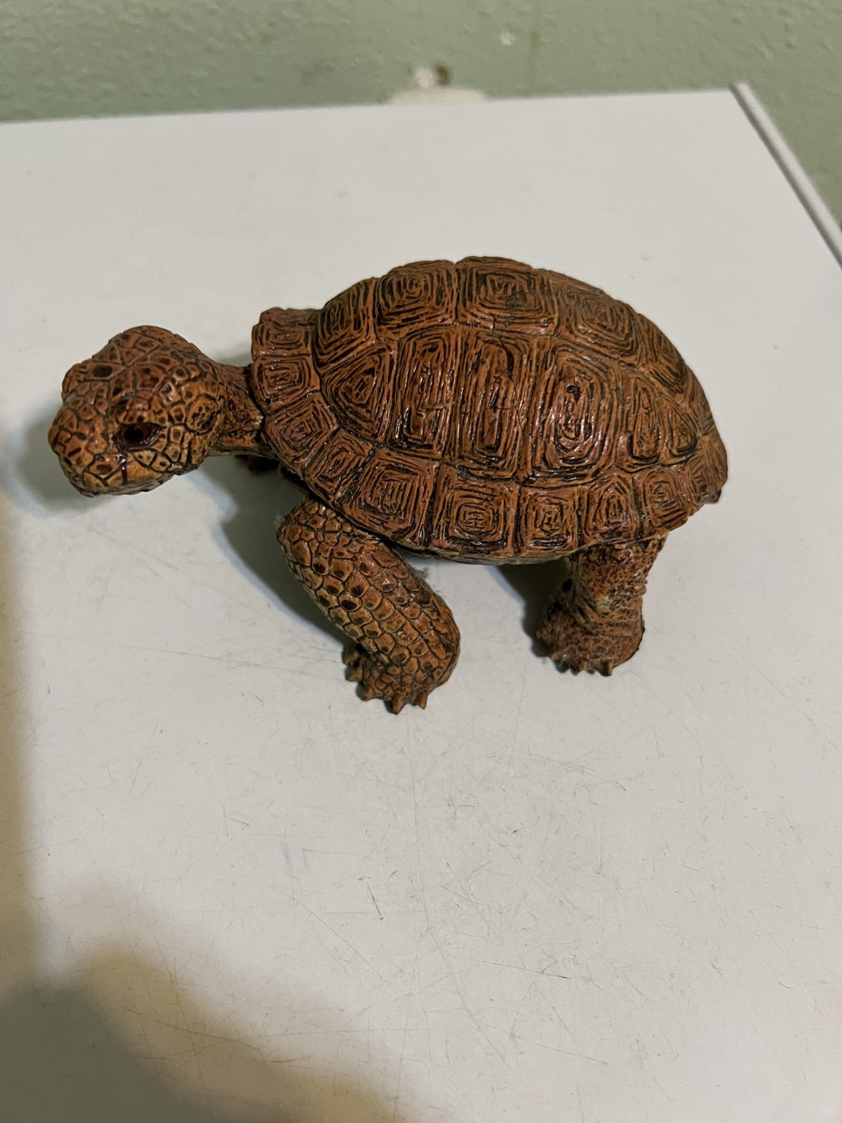Large Brown Tortoise Figurine