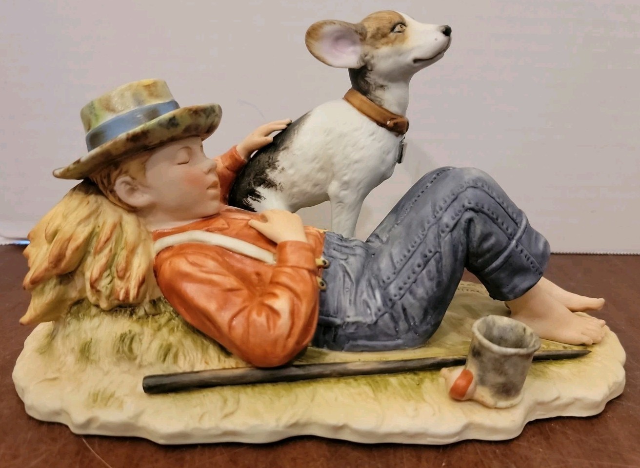 Norman Rockwell (4) Four Seasons Illustrations For 1958. Porcelain Figures.