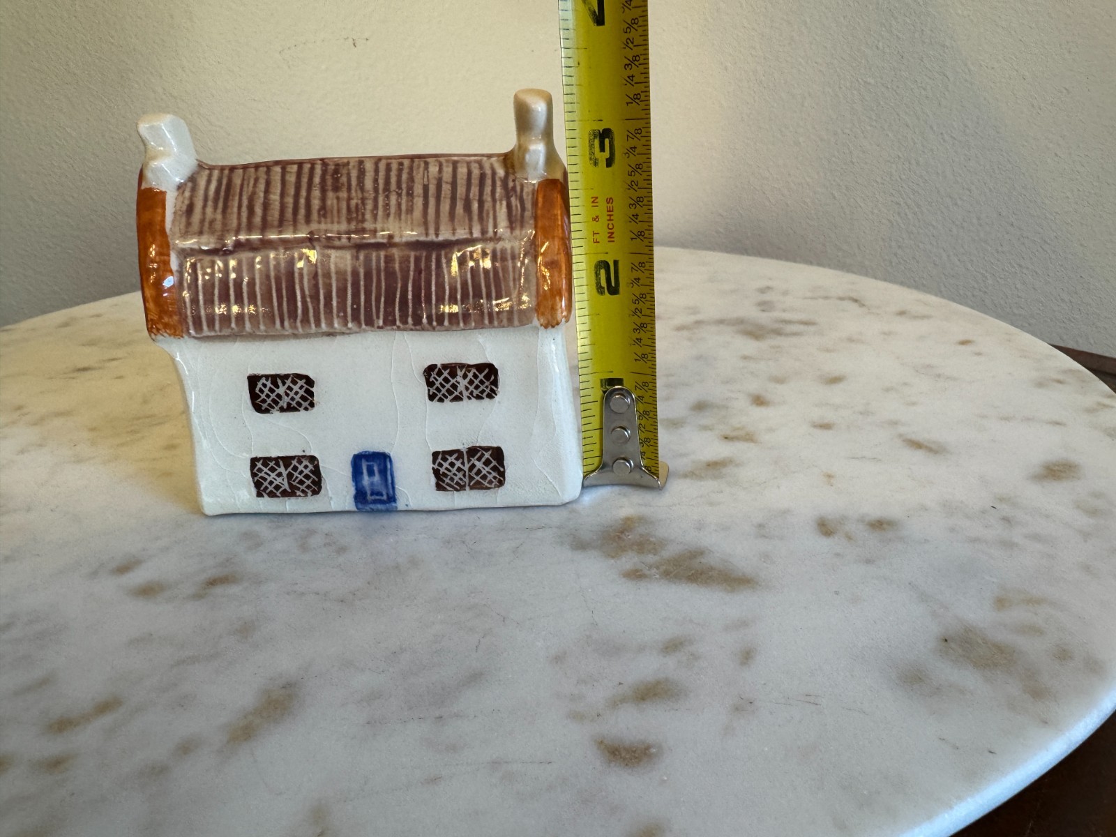 Vtg 4 Mudlen End Studio Miniature Ceramic Cottages England & 1 Putnam Heritage