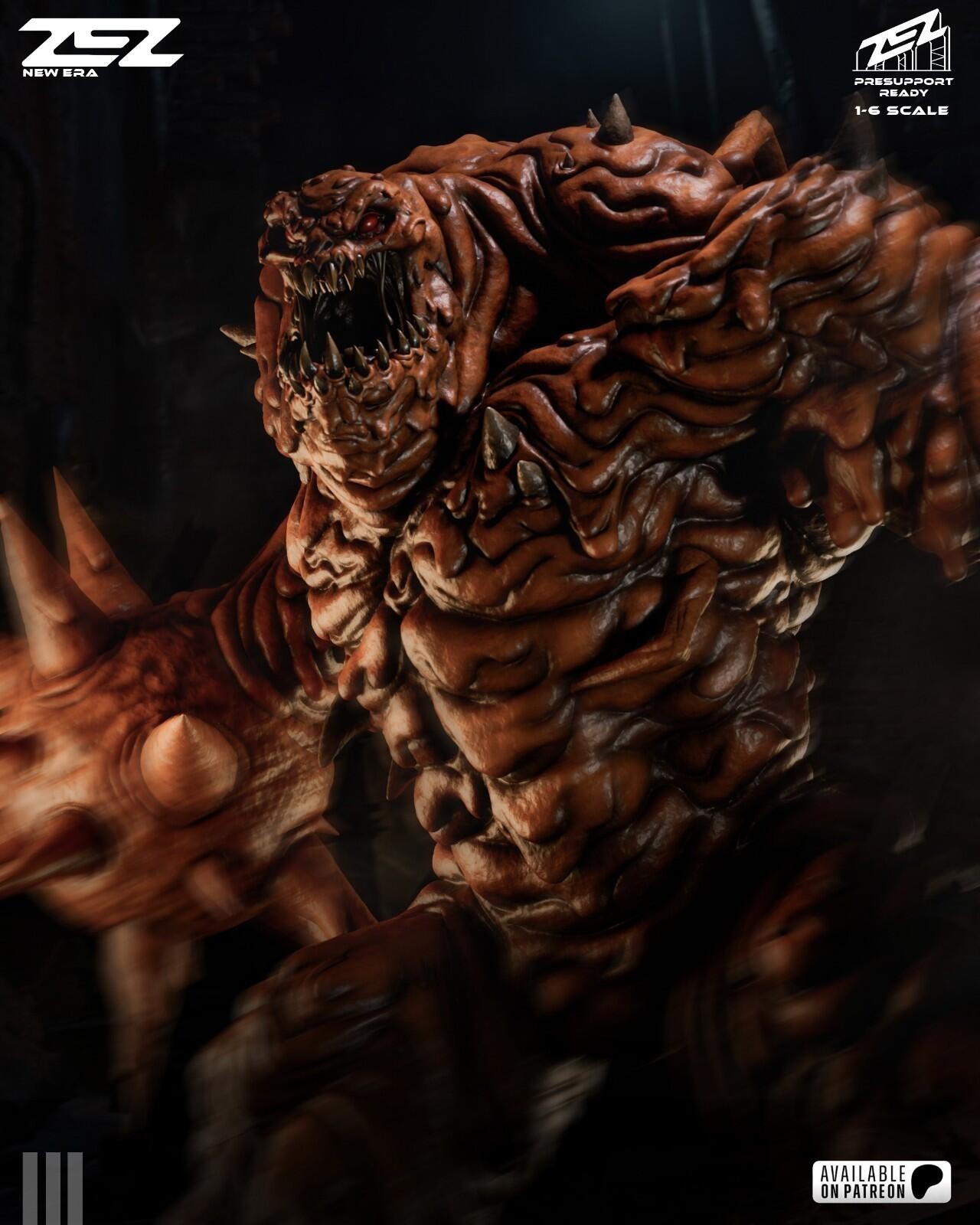 Clayface | 3 Switchouts | High Quality Unpainted Resin Garage Kit 1:8