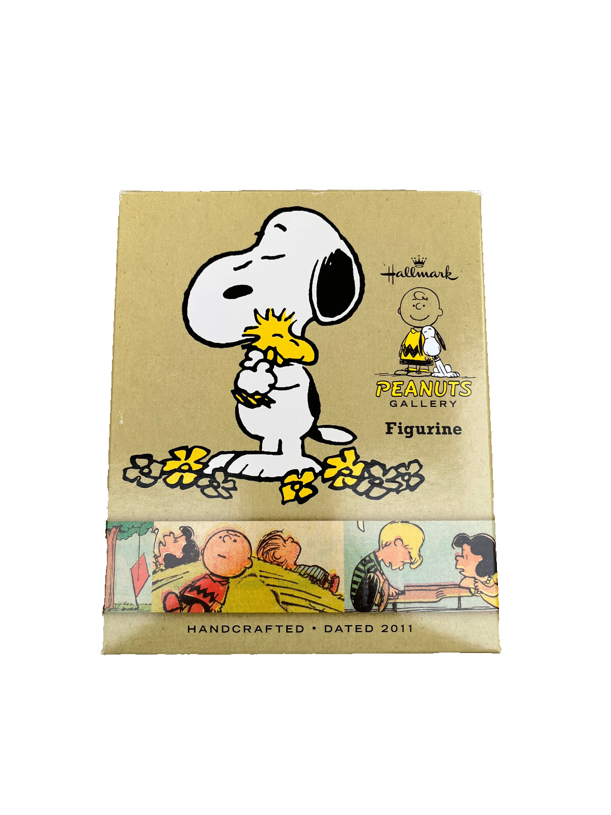 Hallmark Snoopy Woodstock Peanuts Gallery “Happiness Is Hug From The Heart” NWT