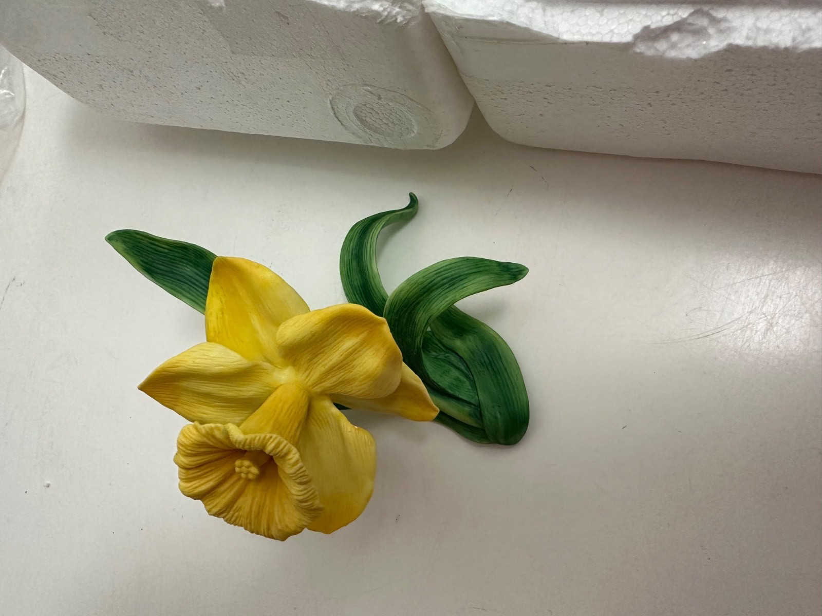 1989 Lenox Garden Flower Collection Porcelain Daffodil No Box or Paperwork