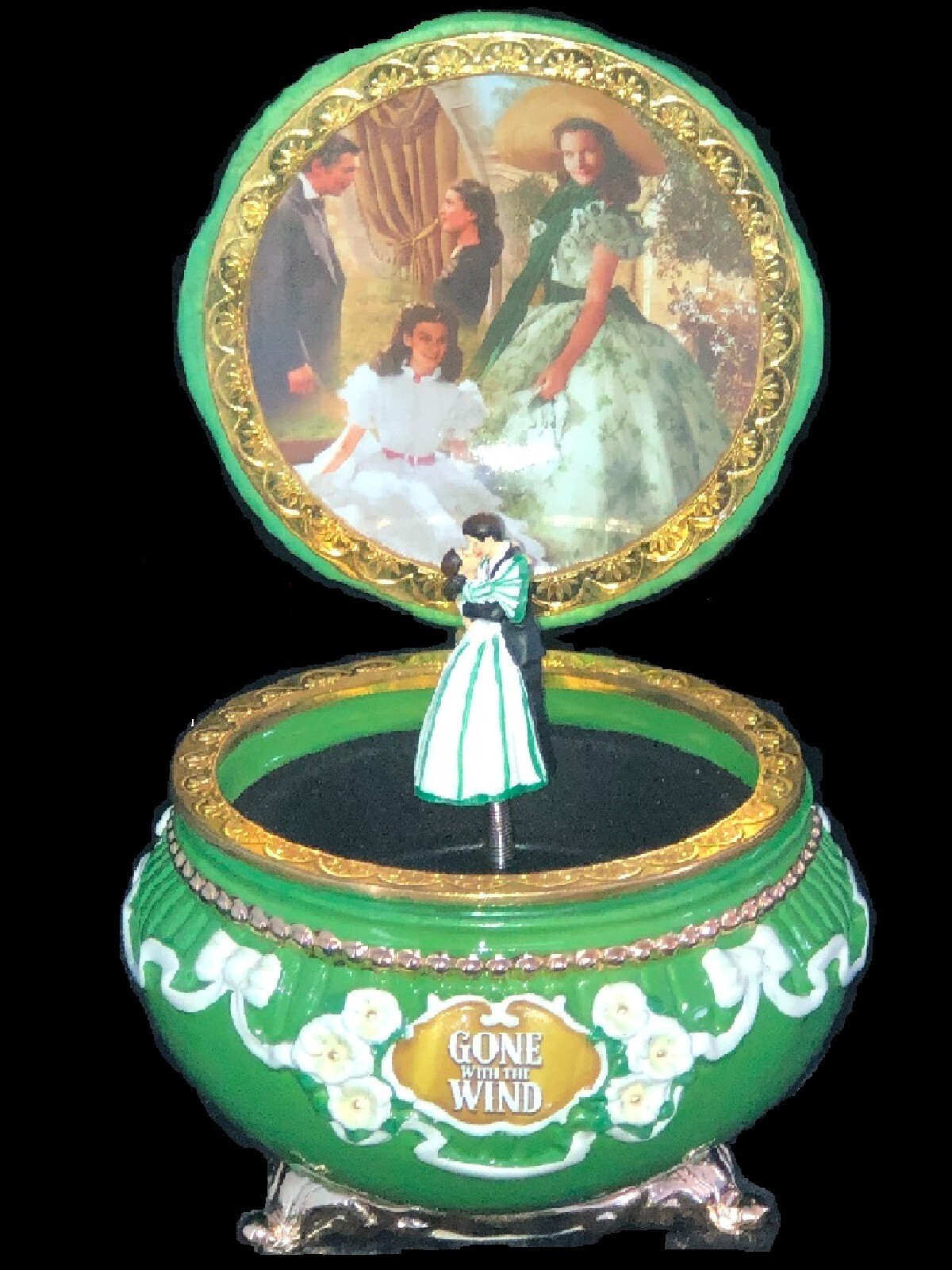 U23698 Bradford Exchange 75th Anniversary Gone With The Wind Heirloom Li G3D