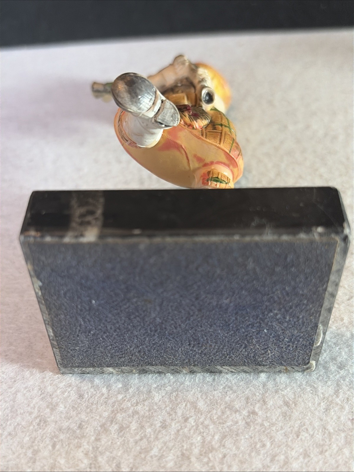 Vintage Simonelli Depose Italy 433 Scottish Boy Playing Bagpipes Figurine