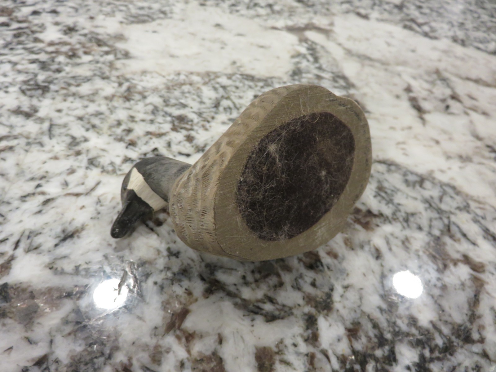 Hand Made & Painted Canada Goose 5″ Signed K Spell 11-20-84 LOOK READ