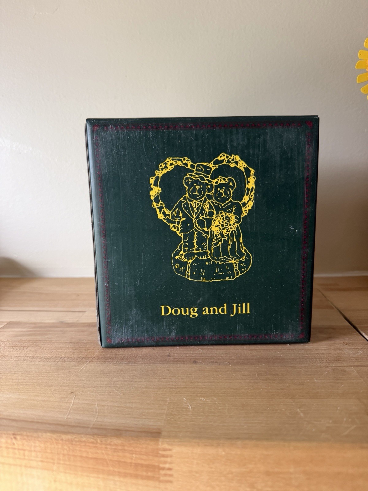 Boyds Bears & Friends the Bearstone Collection / Doug and Jill / Wedding Couple