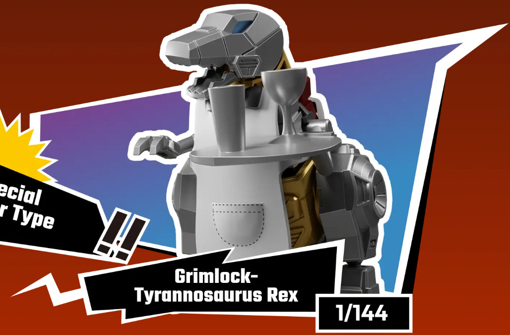 Blokees Transformers Defender Version 04 Mini Model Kit Grimlock Armor 1/144