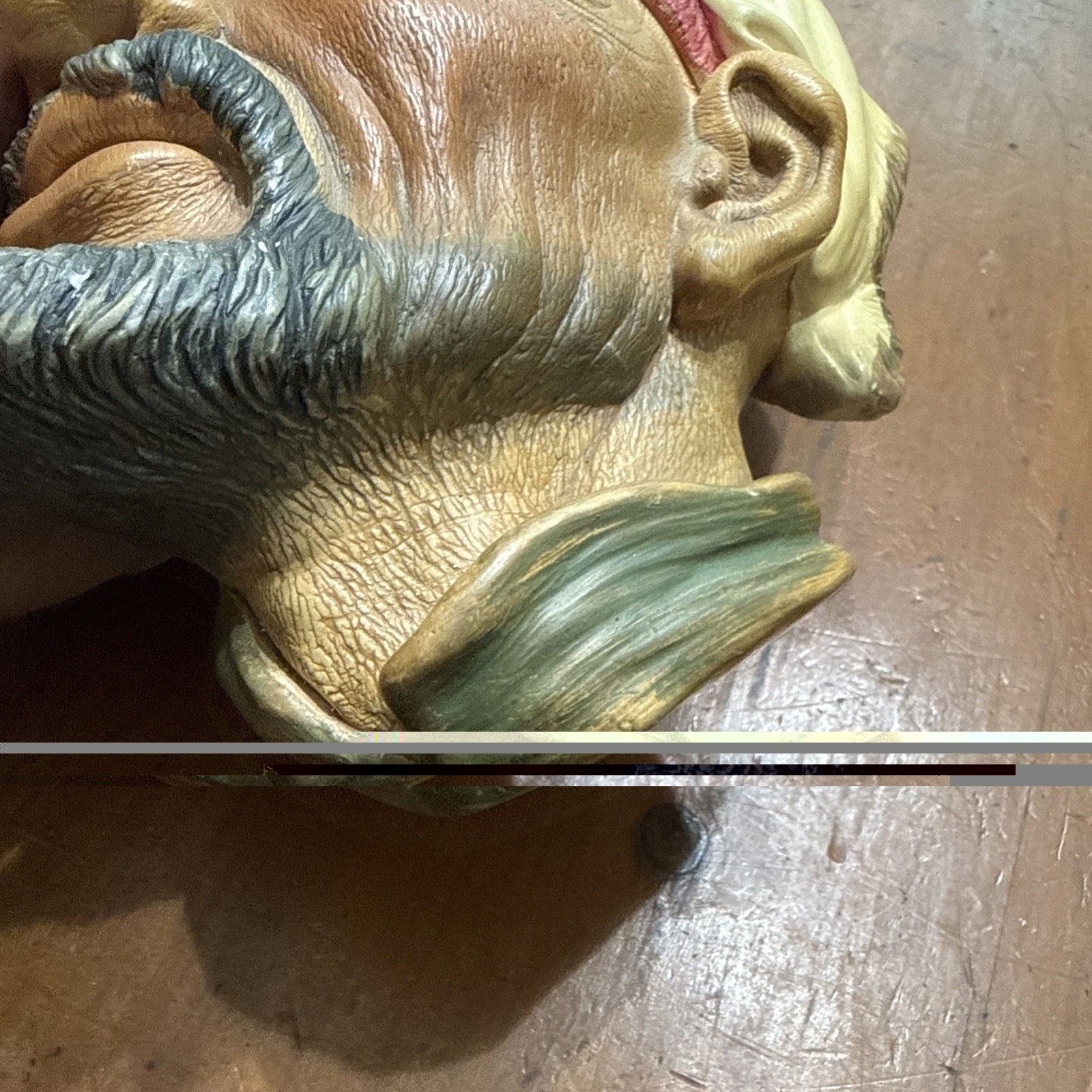 VTG RARE Legend Productions England Sheik & Turkish Lot Chalkware Heads 7 Inches