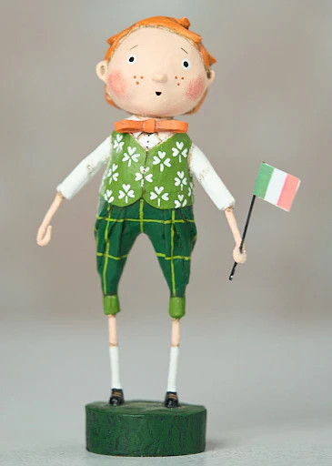 Lori Mitchell Figurine ~ Tristan Go Braugh ~ St. Patrick’s Day