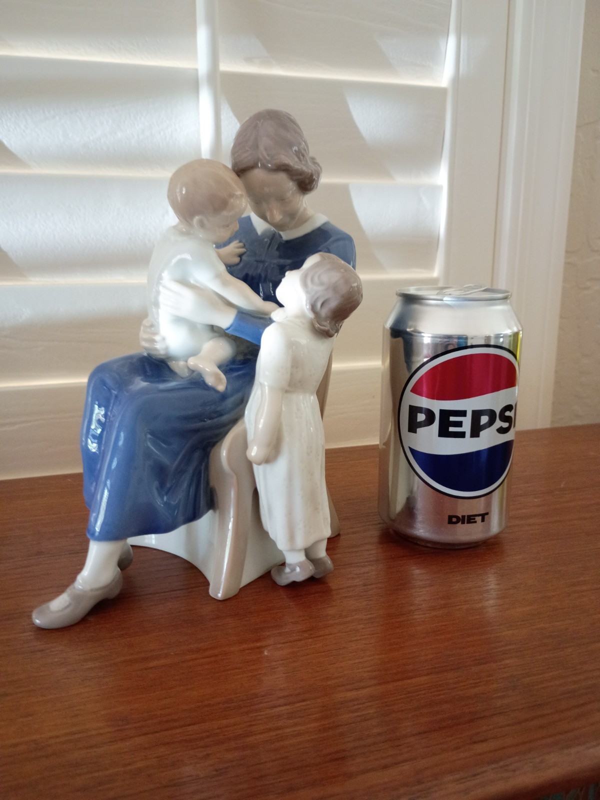 Bing & Grondahl Mother And Child Trio Figurine 2262 Royal Copenhagen B&G