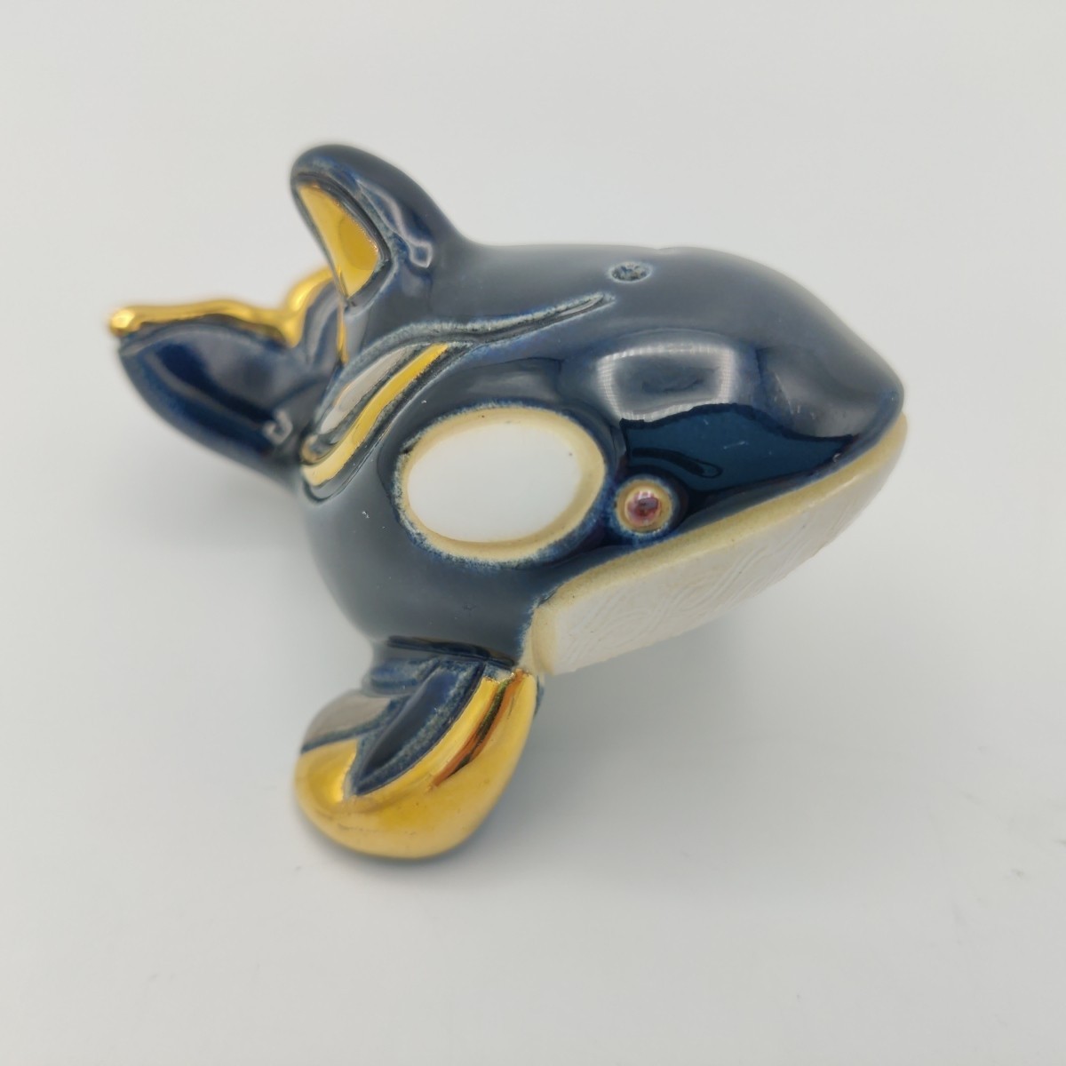 Rinconada De Rosa Orca Whale Rinca Babies Collection Platinum And Gold 1730