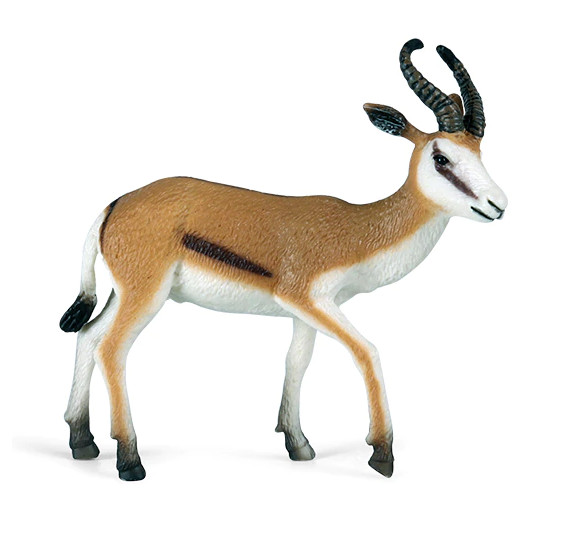 8cm Mini Antelope Deer PVC Toy Animal Figure Doll Kids Gift
