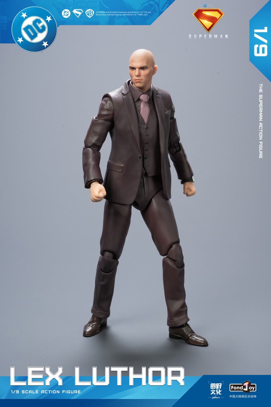 FondJoy DC Movie Series The Superman 2025 Lex Luthor 1/9 Scale Action Figure