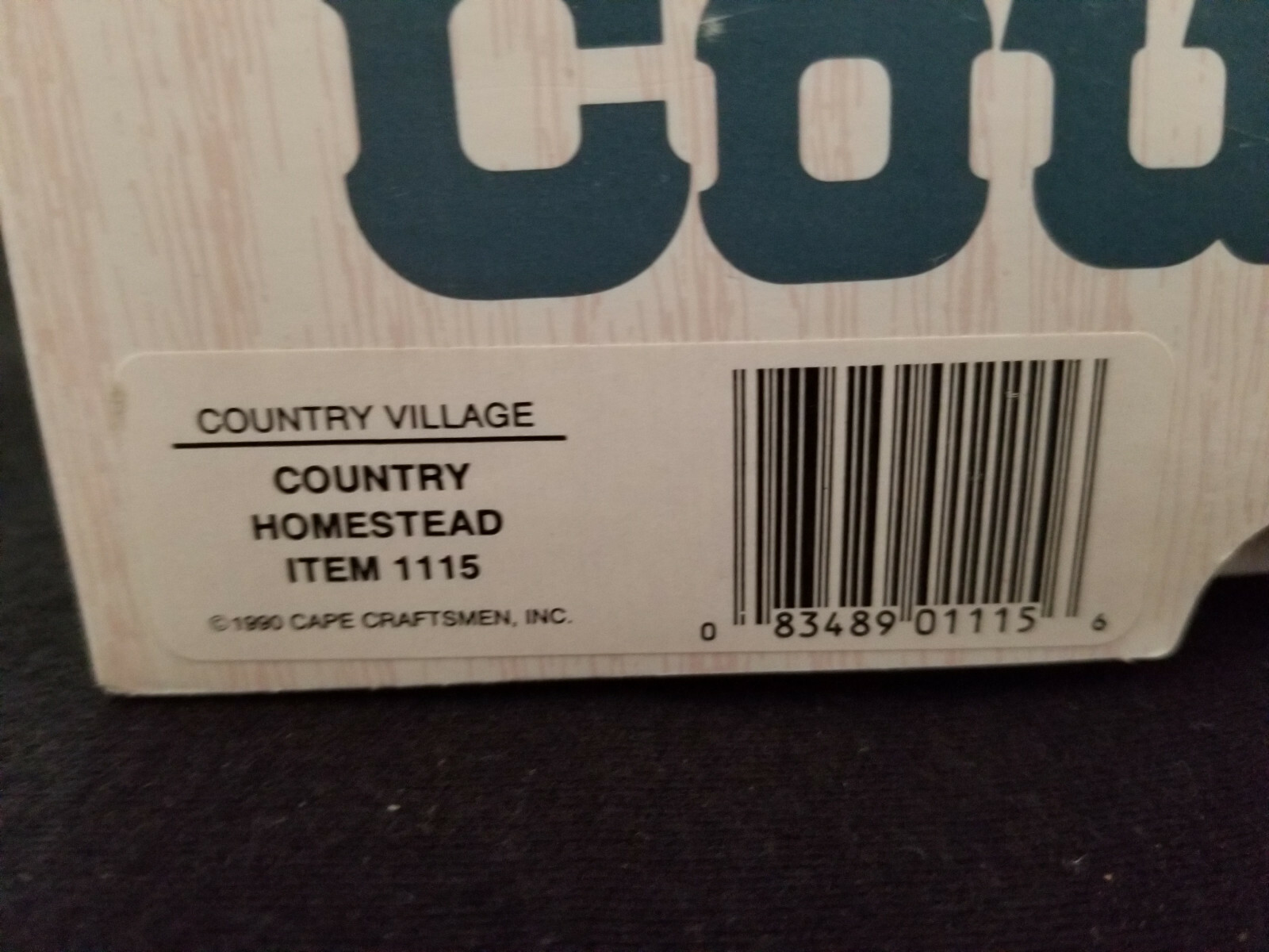 Cape Craftsmen: The Cape Villages Country Village – Country Homestead BRAND NEW