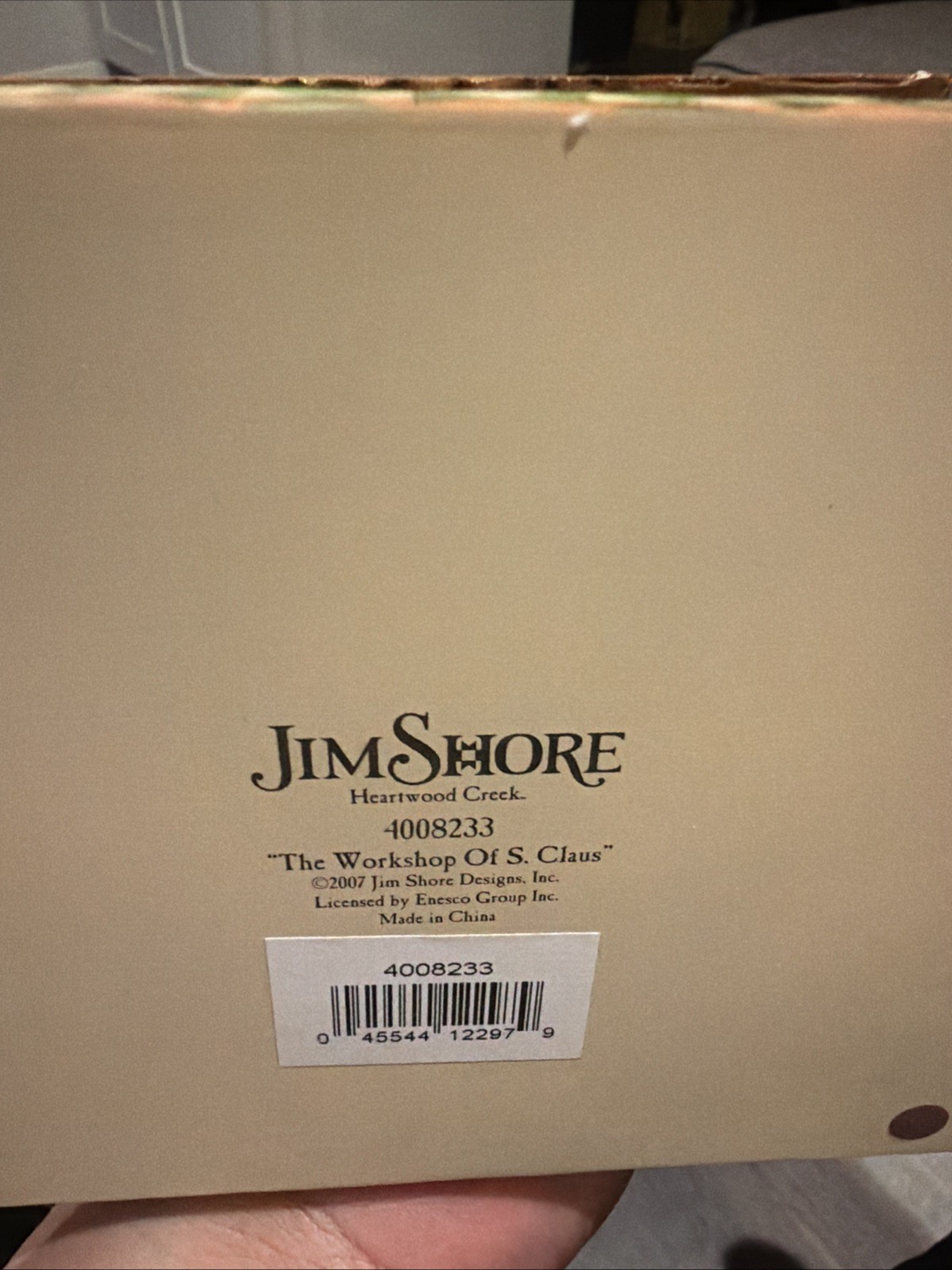 Jim Shore Heartwood Creek SANTA’s TOY MASTER Set of 4 #4008233 RARE