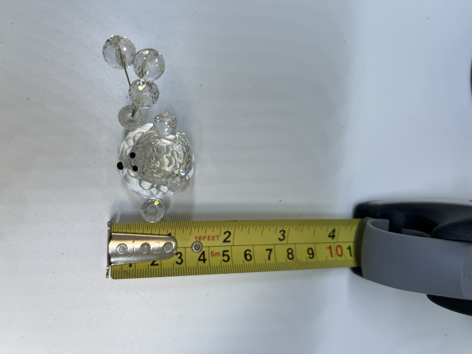 Vintage Asfour CrystalBear With Balloons Animal Figurine