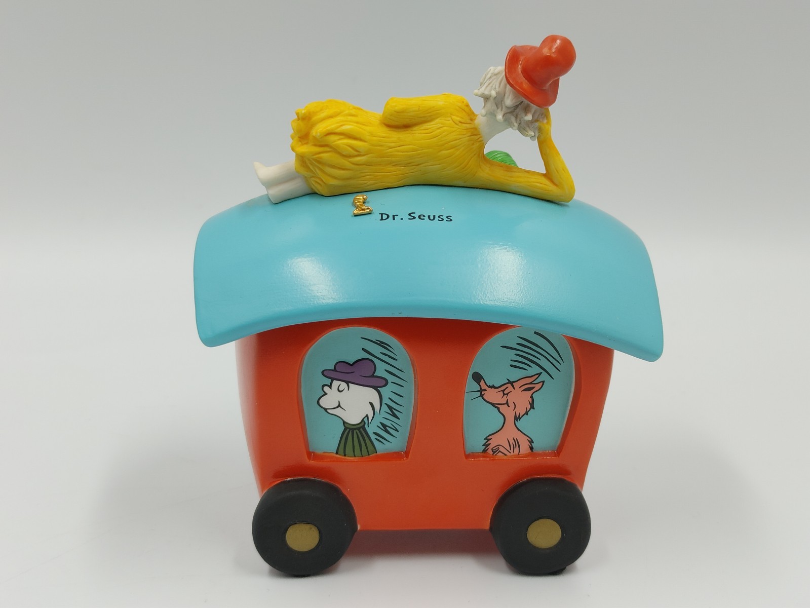 Hallmark Dr. Seuss Collection Green Eggs & Ham ON A TRAIN? Numbered With COA