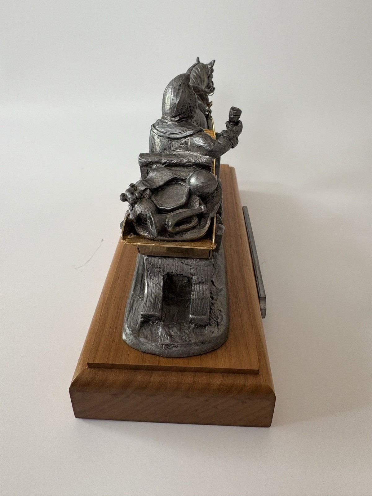 Michael Ricker Pewter “EUROPEAN SANTA” 1988 Sculpture Figurine 135/2000 UNICORN