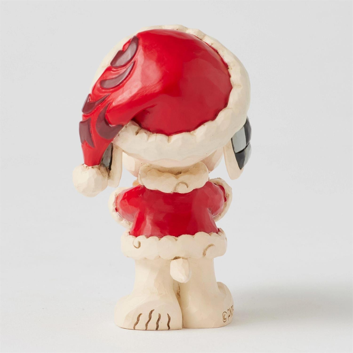 Jim Shore Peanuts SNOOPY SANTA MINI FIGURINE 6017240 NEW 2025