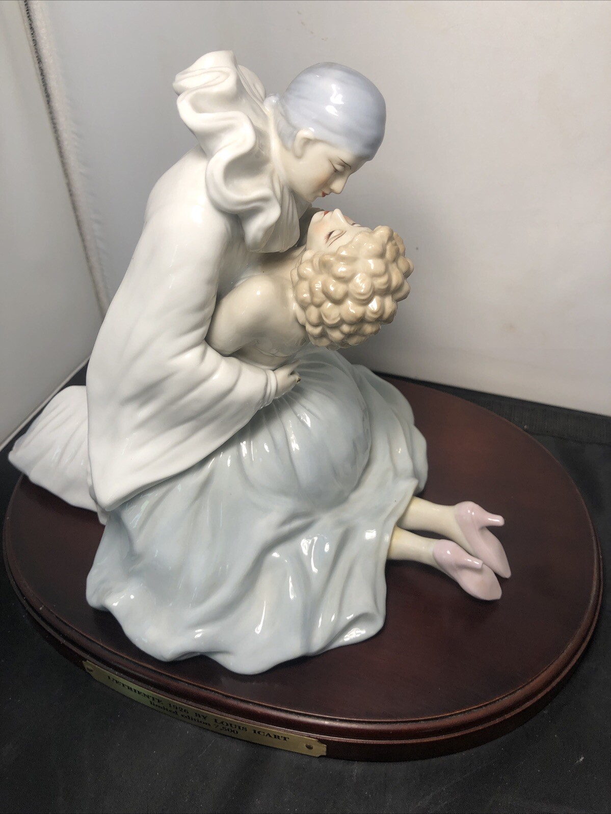 Louis Icart Figurine L’Etriente 1926 RARE with certificates and box #182