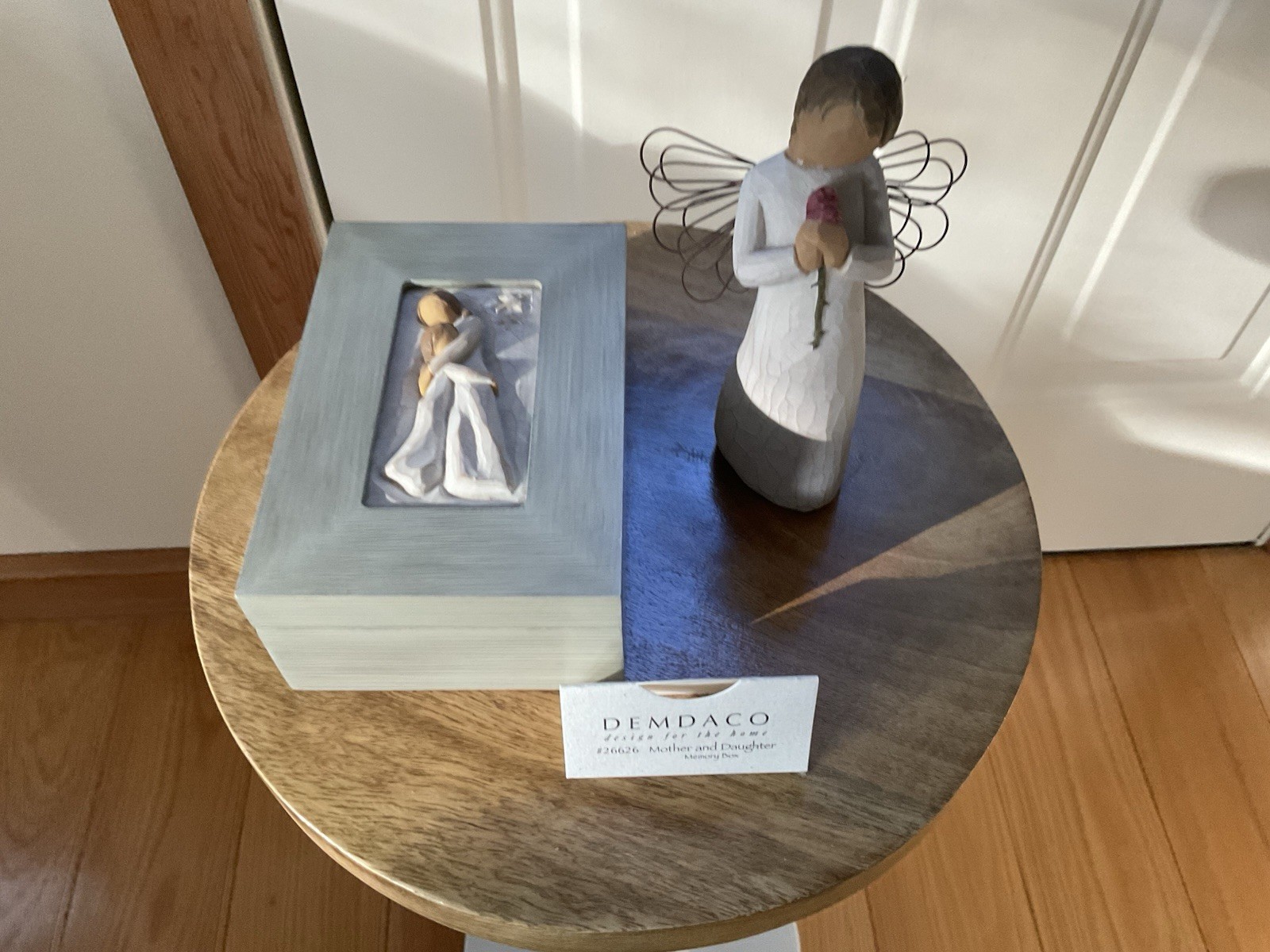 2 Willow Tree Memory Box Mother And Daughter And Loving Angel Statue