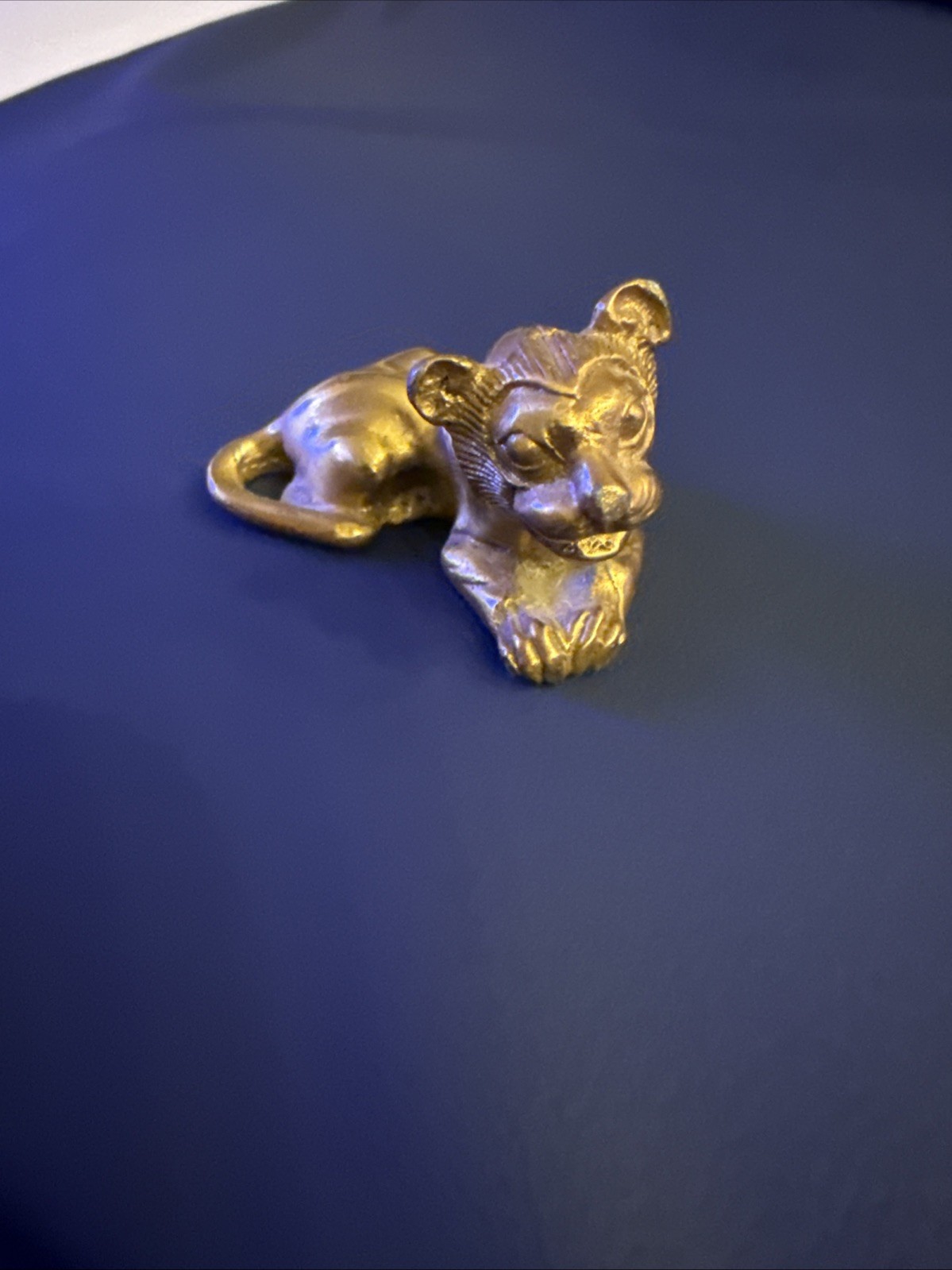 Vintage MMA King Tut Lion Figurine 90’s Metropolitan Museum of Art UB