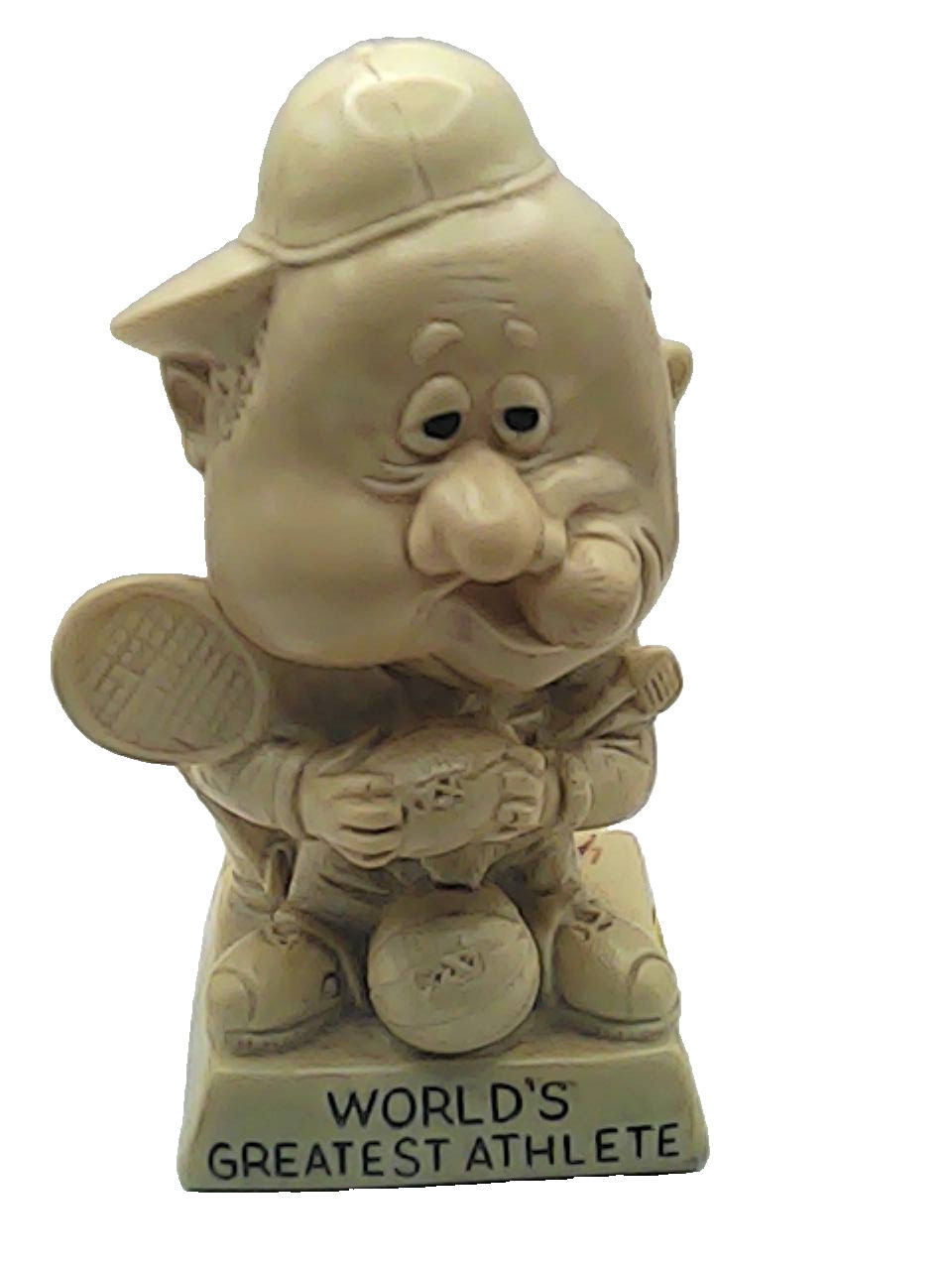 R & W Berries 6.5″ Statue World’s Greatest Athlete 1971
