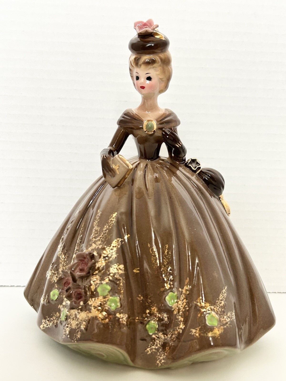 Josef Originals Girl Going To Church From A Mother’s World Series Brown Dress