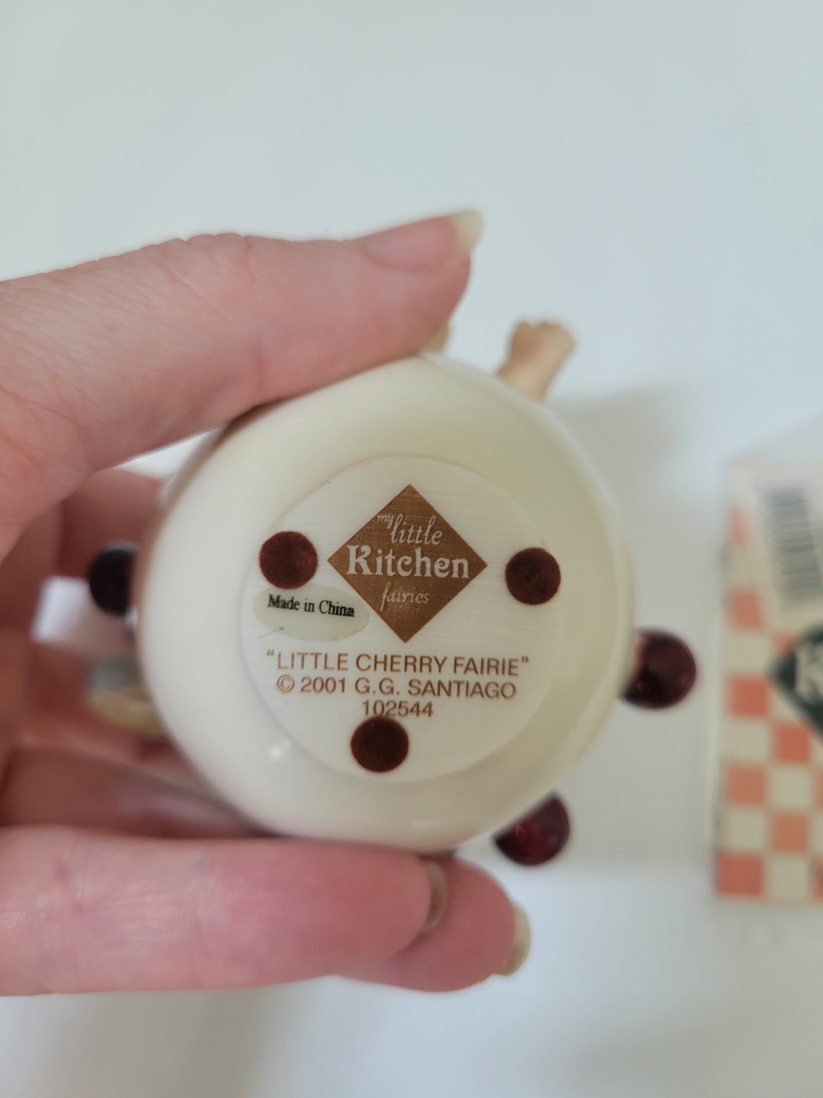 My Little Kitchen Fairies Little Cherry #2 Figurine NIB with box NWT STICKER