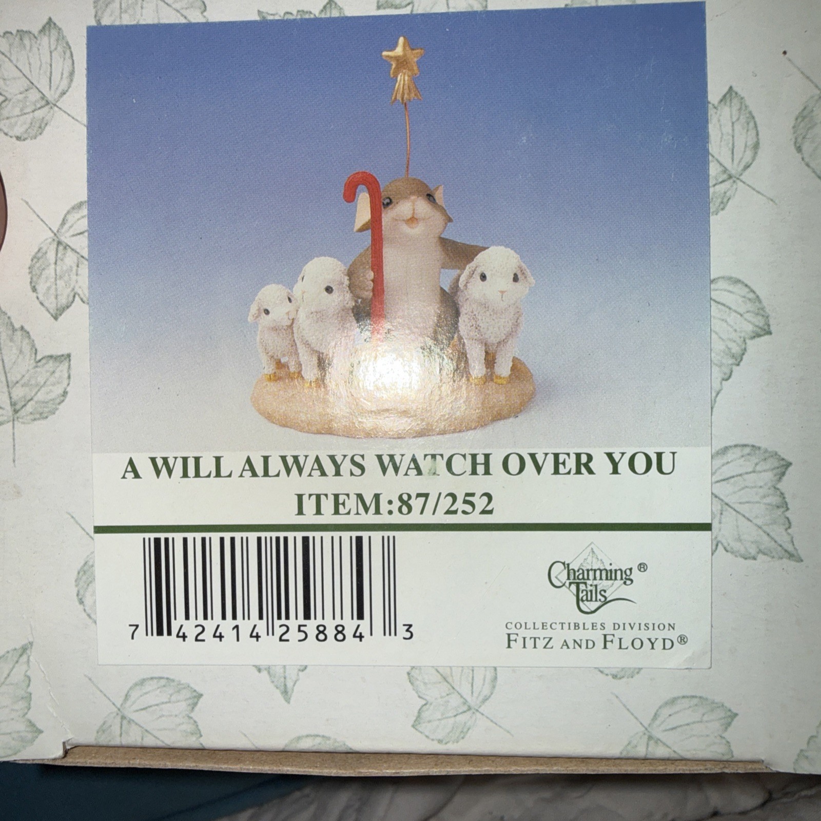 CHARMING TAILS I Will Always Watch Over You Figurine – Fitz & Floyd