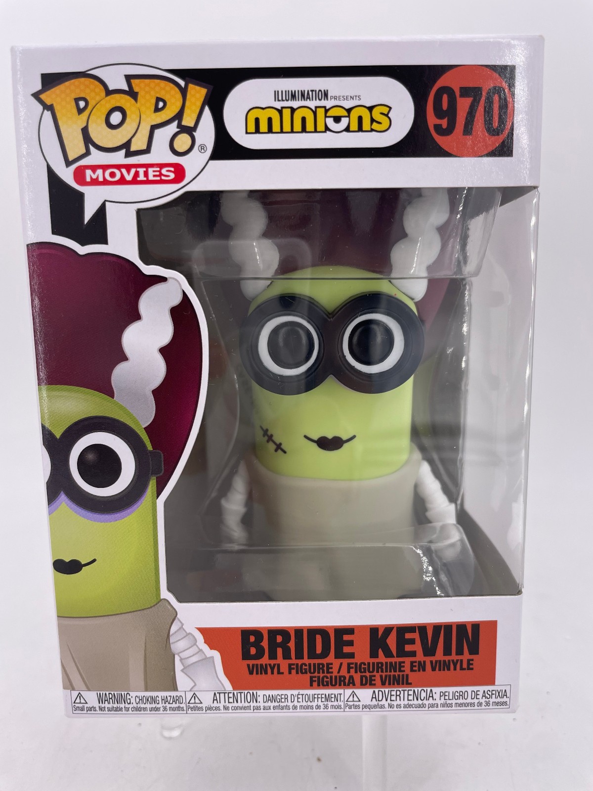 Funko – (Pop Movies) Minions Bride Kevin 970 #FUN970 Halloween