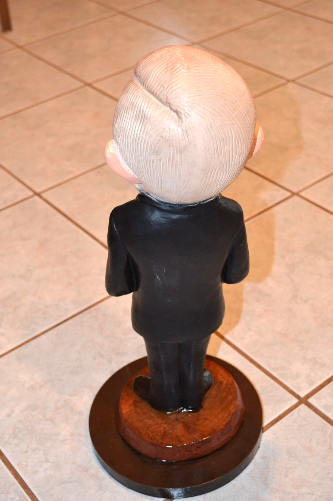 VINTAGE ESCO FIGURE GEORGE BURNS Chalkware Figure Statue 18″ Tall
