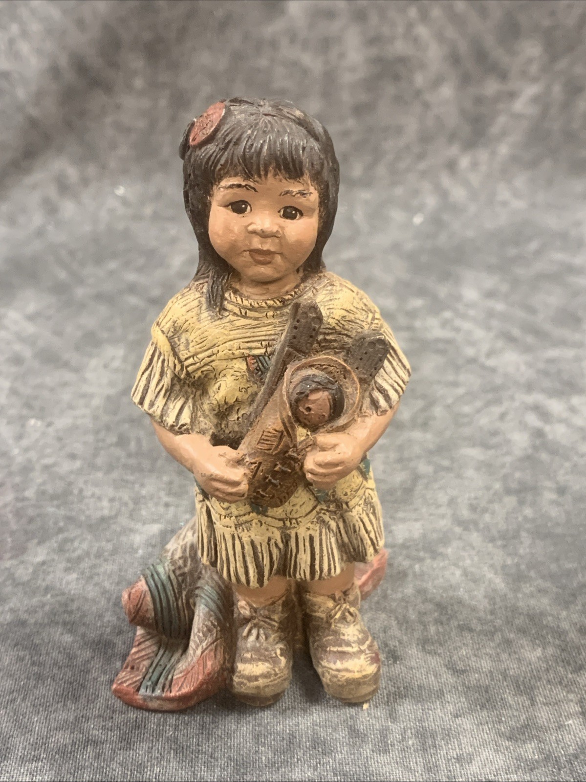 Sarah’s Attic Native American Girl Figurine “Moon Dance” 1992 Limited Edition
