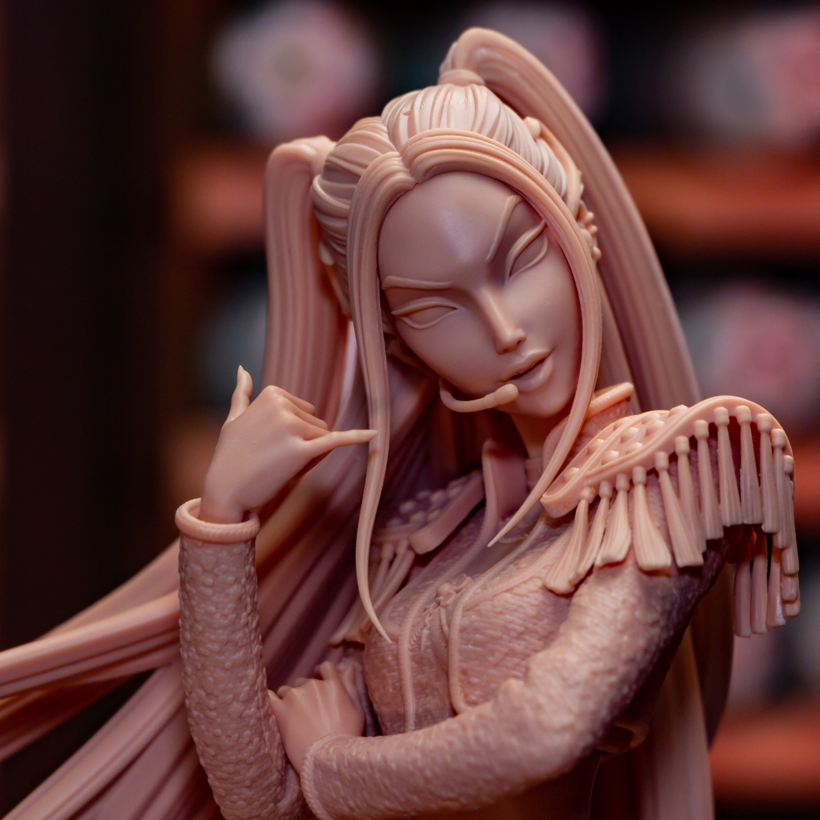 Mira – K-Pop Demon Hunters 1/8 Scale Figure Statue 3D Print Model Kit Unpainted