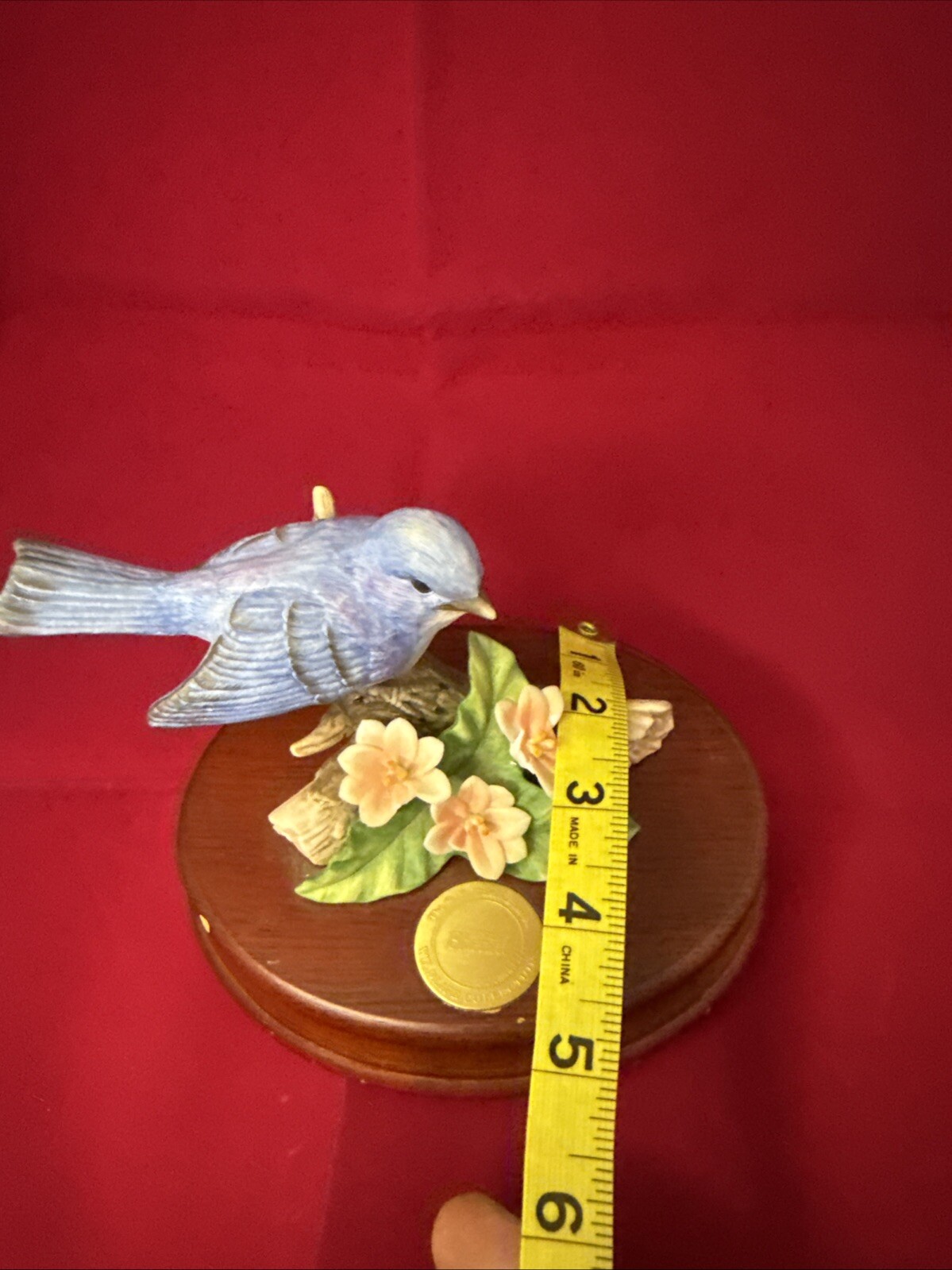 Bluebird San Francisco Music Box VTG 90s Wildlife Collection 1995 Works