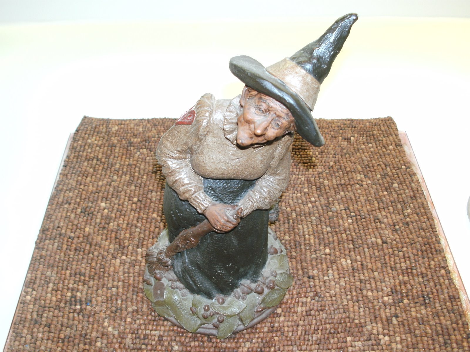 TOM CLARK RESIN GNOME SCULPTURE HAZEL 1984 GOOD WITCH COA #8 EDITION