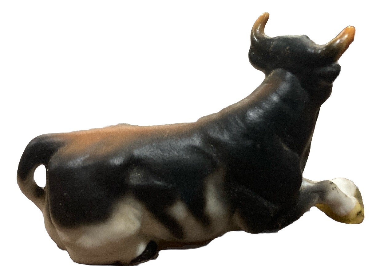Lefton Bone China Cow Family Set of 3 Figurine Japan Bull Heifer Calf *B
