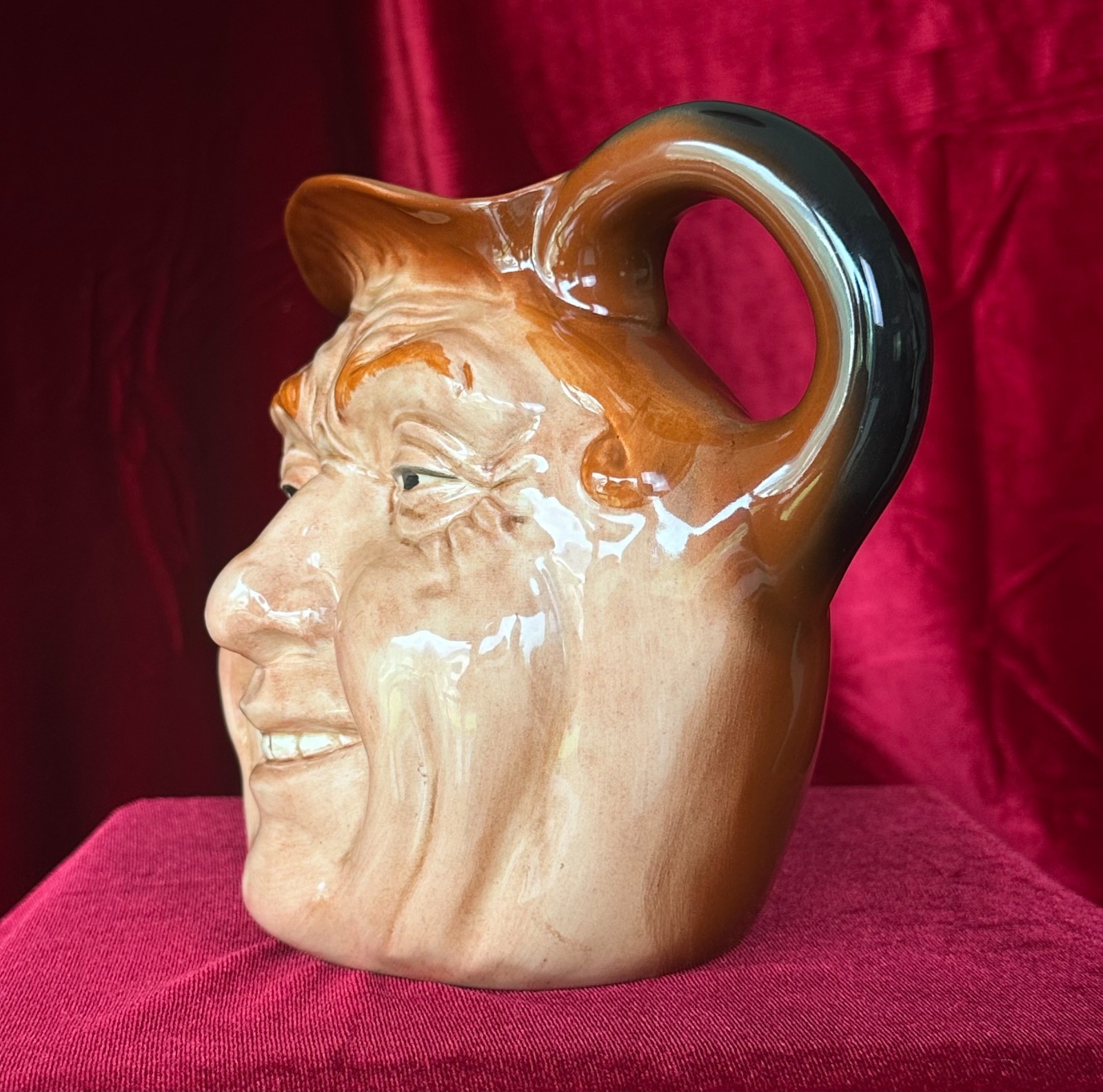 Royal Doulton John Barleycorn LG Jug D5327 Signed – Michael Doulton Ltd Ed 7,500
