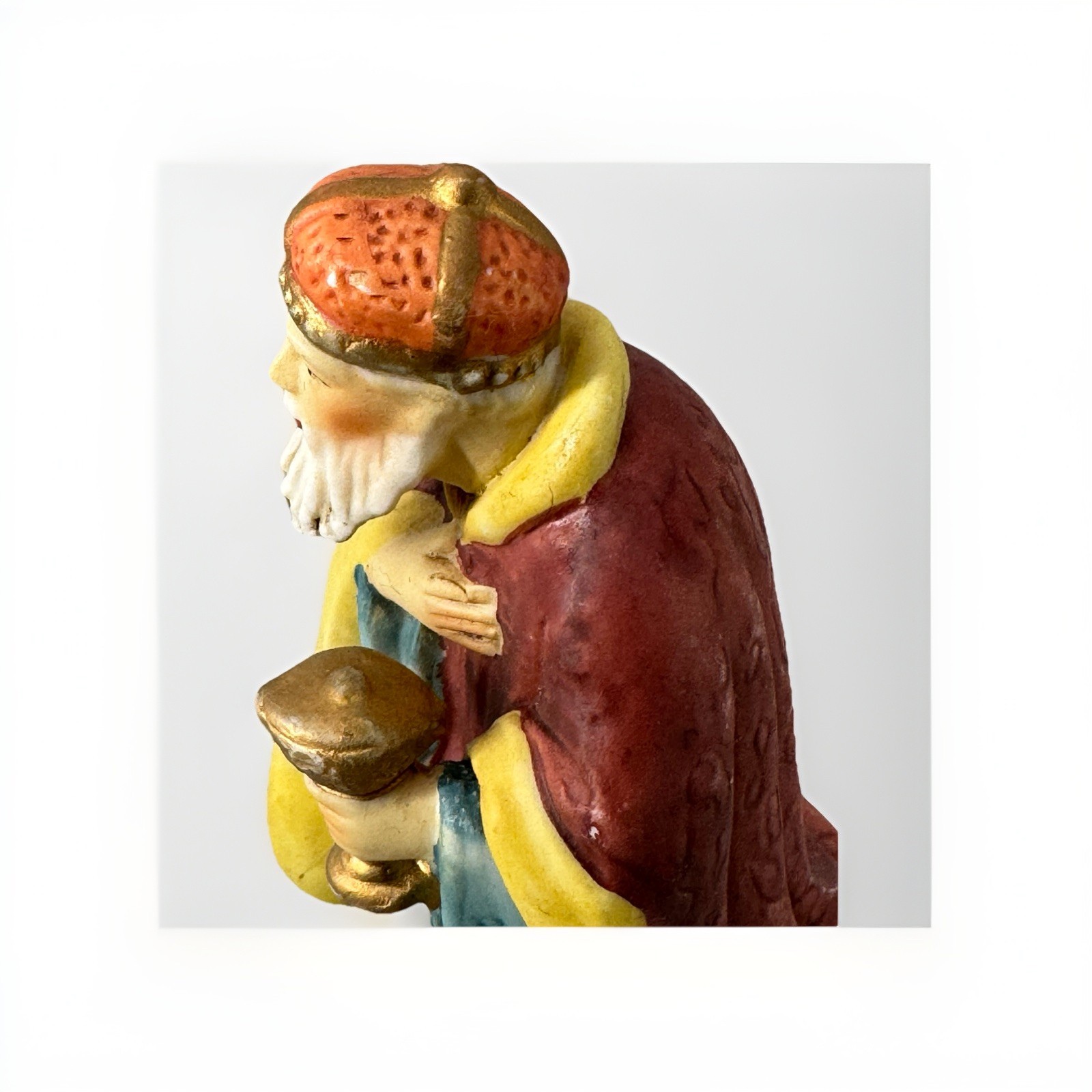 O’well Grandeur Noel Wise Man Kneeling Chalice Figurine Replacement Religious