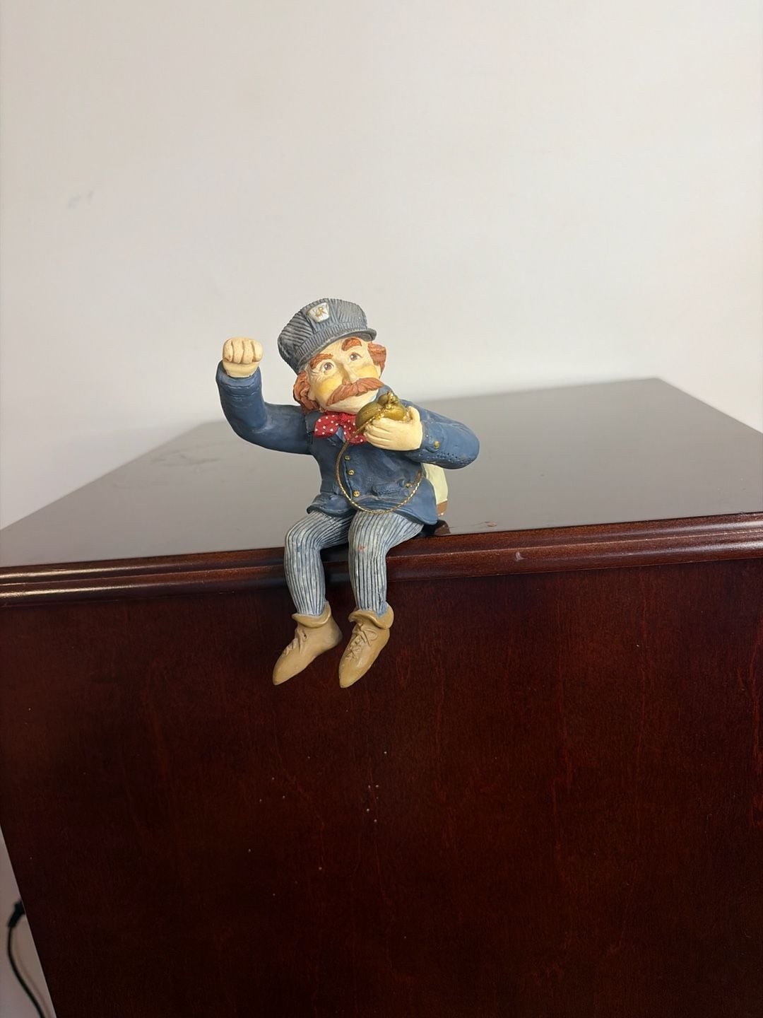 Vintage Shenandoah Designs A Keeper of the Mail Postman Shelf Sitter Figurine