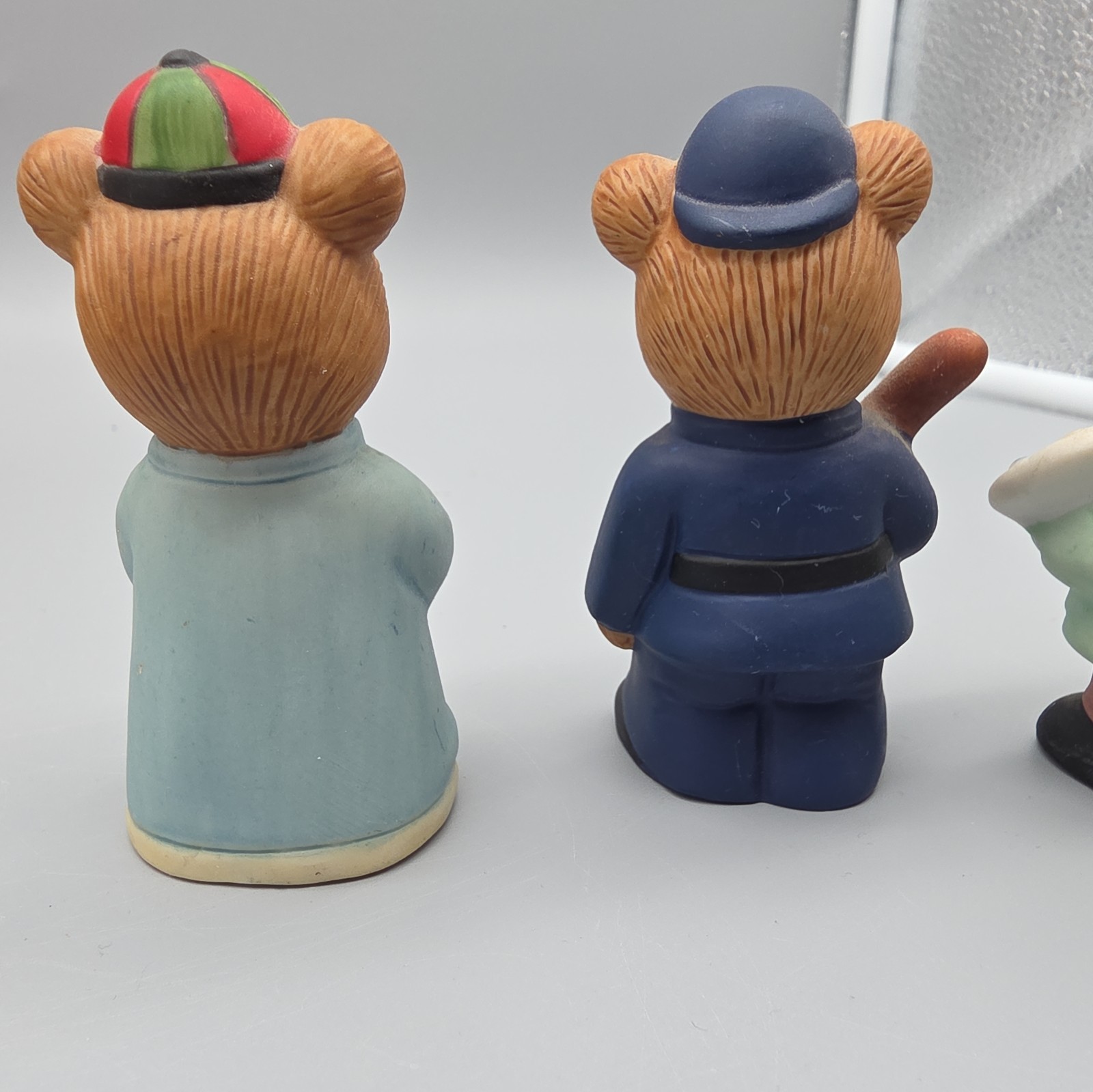 Homco Bear Figurines Countries Around The World 8 Piece Set #1406