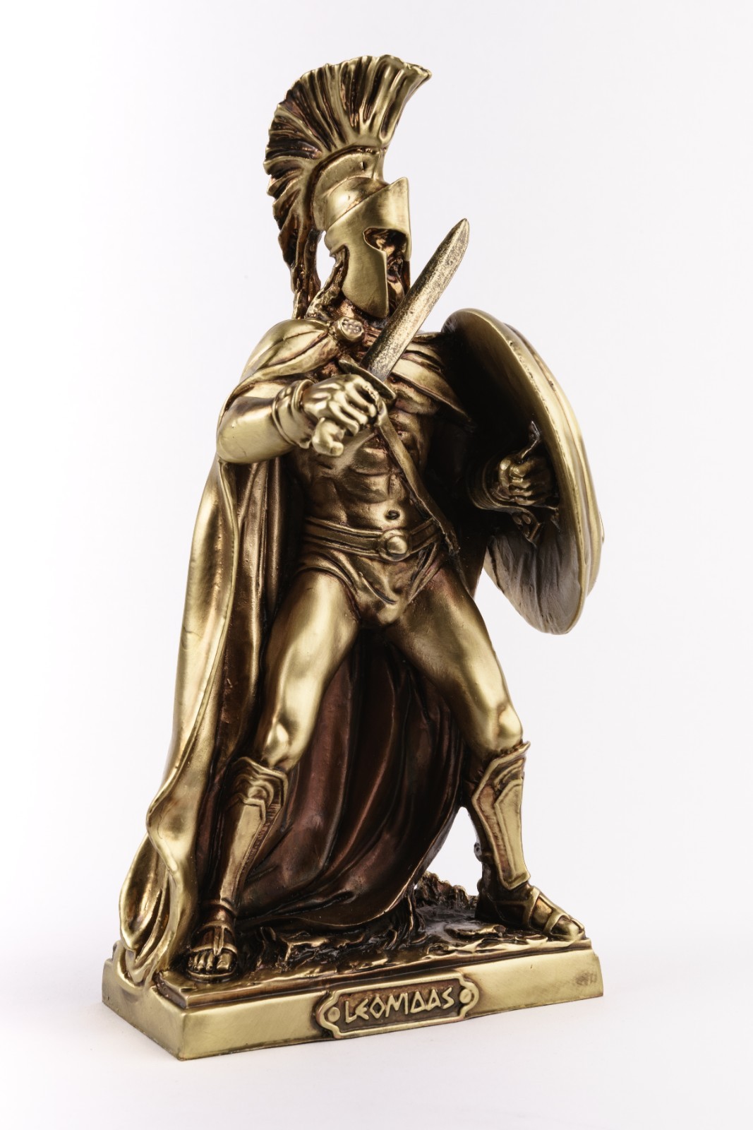 8″ Marinakis Handmade Leonidas | Spartan King with Shield & Sword | Greece