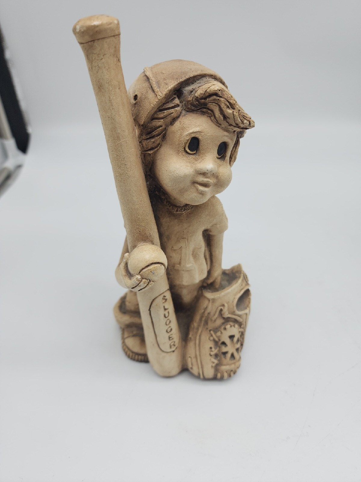 Vintage Shade Tree Creations Lil’ Slugger 1981 Bill Vernon Collectable Statue